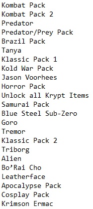 Mortal Kombat XL Mortal Kombat XL